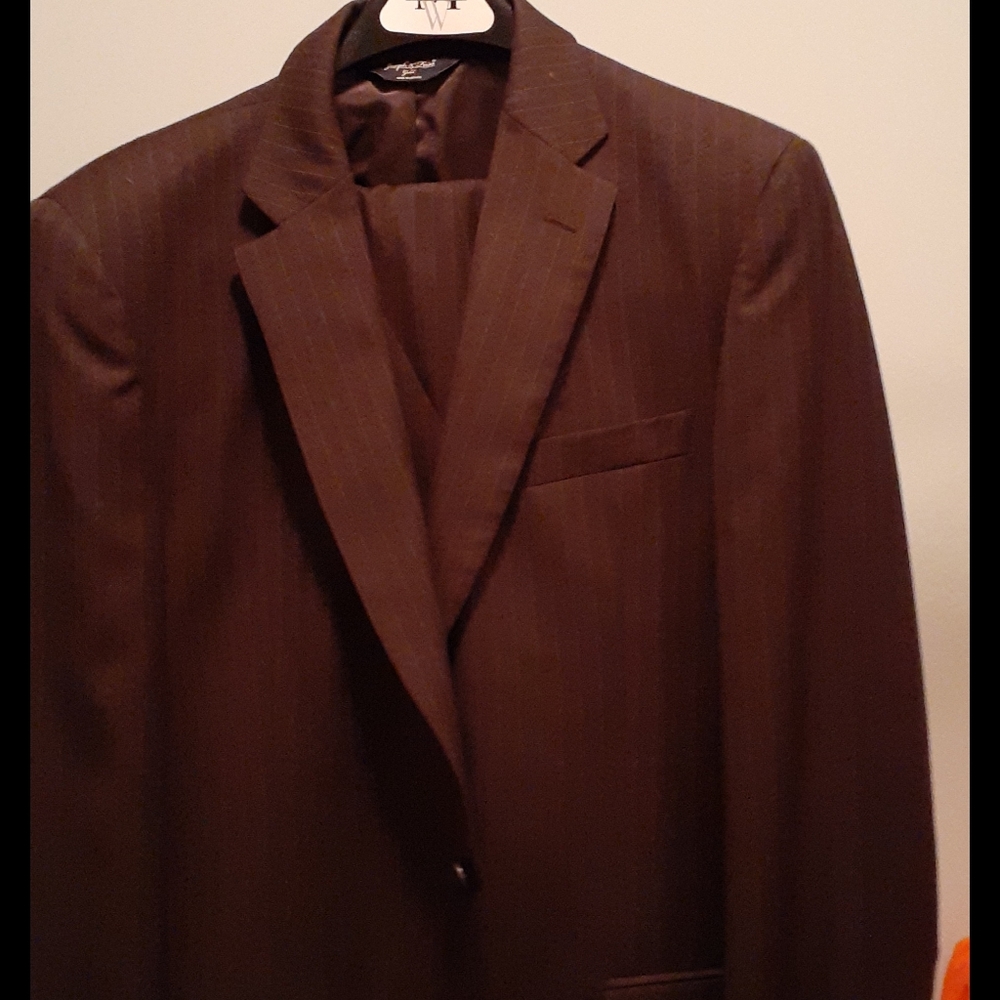 Joseph & Feiss Gold Men's 3-piece pinstripe suit